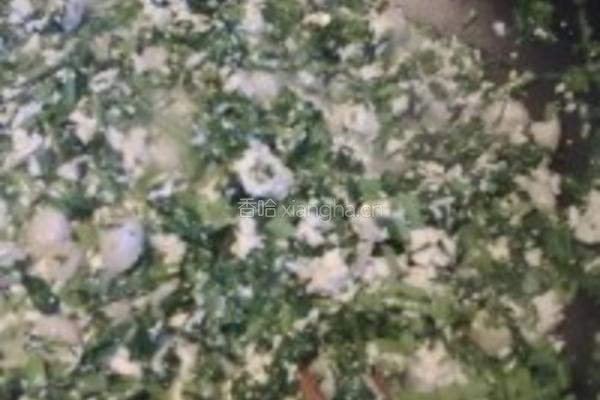瑶柱茼蒿小豆腐的做法图解8