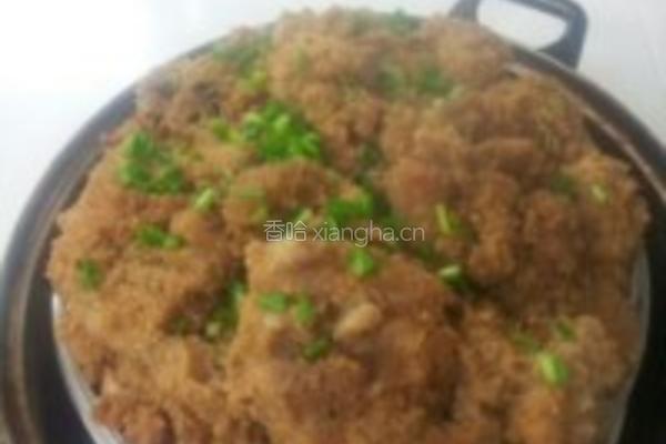 传统粉蒸肉的做法图解4