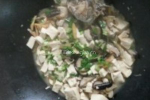 鱼头烧豆付的做法图解5