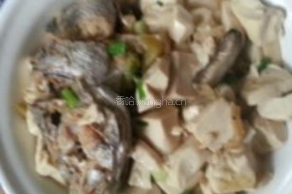 鱼头烧豆付的做法图解6