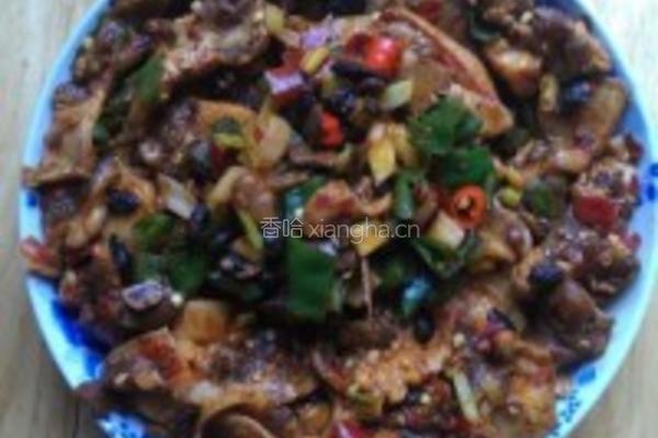 豆瓣酱蒸五花肉的做法图解5