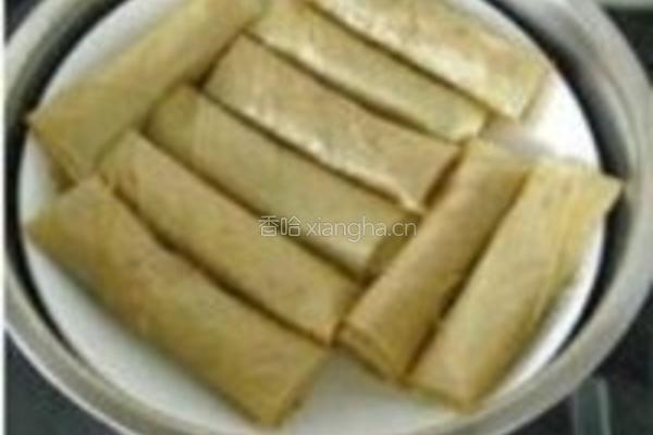 荠菜腐衣包的做法图解6