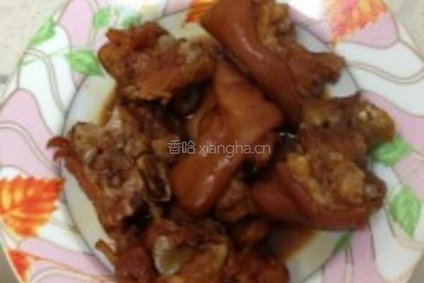木漓家红烧猪蹄的做法图解3