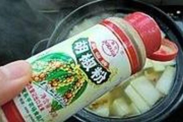 白萝卜煲牛肉的做法图解11