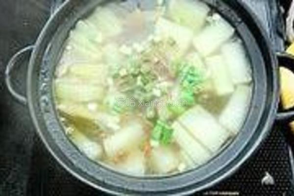 白萝卜煲牛肉的做法图解12