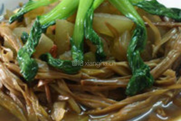 黄花菜炒冬瓜的做法图解12