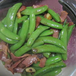 橄榄油炒甜豆的做法[图]