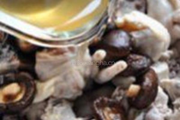 小香菇蒸鸡的做法图解4