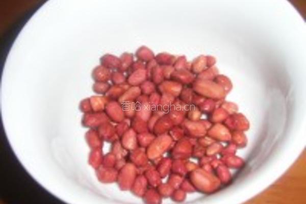 双椒香干花生的做法图解3