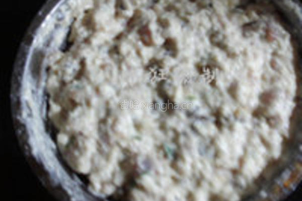 豆腐肉饼烧毛豆的做法图解2