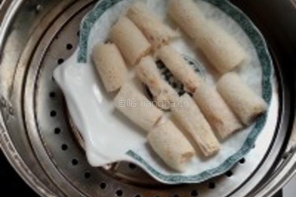 竹荪包豆腐的做法图解13