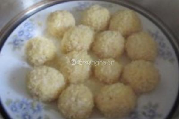 小米豆腐虾仁丸的做法图解10