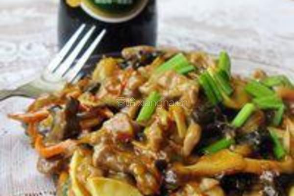 虫草花鱼香肉丝的做法图解14