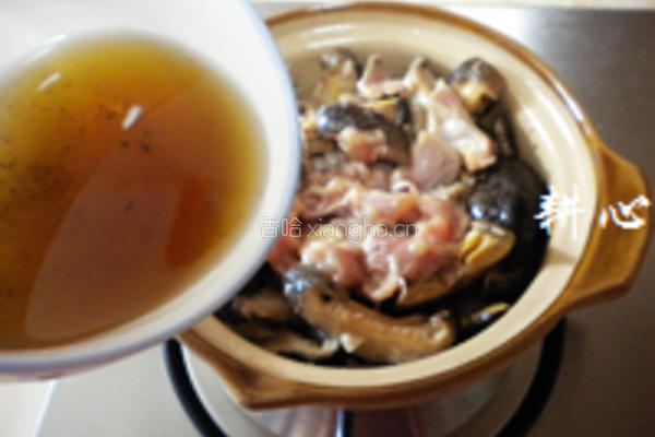 竹荪鸡肉煲的做法图解13