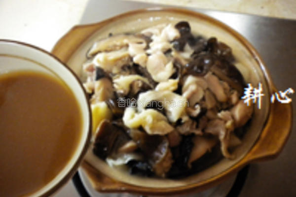 竹荪鸡肉煲的做法图解17