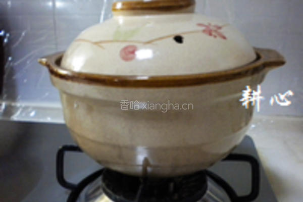 猪肝排骨粥的做法图解12
