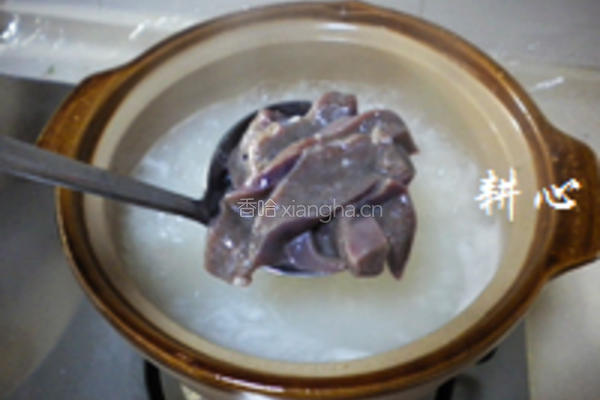 猪肝排骨粥的做法图解9