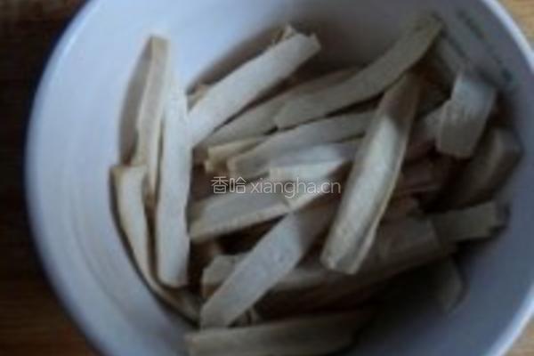 水芹菜炒豆干的做法图解2