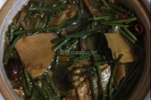 蕨笋烧肉的做法图解1