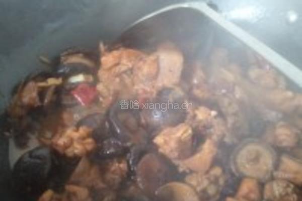 零失败香菇烧鸡的做法图解9