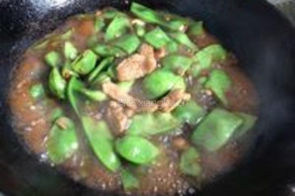 焖油豆角的做法图解3