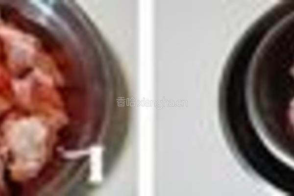 荷兰豆烧肉的做法图解1