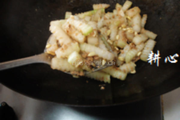 肉松炒冬瓜的做法图解11