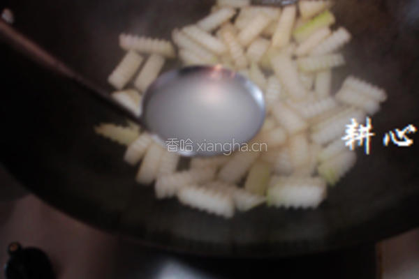 肉松炒冬瓜的做法图解7