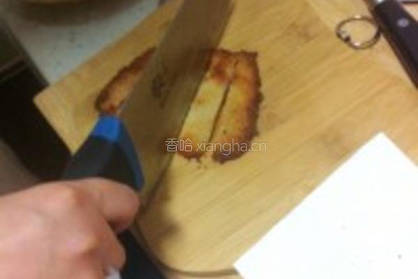 咖喱猪排蛋包饭的做法图解2
