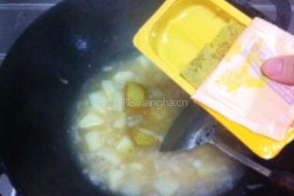 咖喱猪排蛋包饭的做法图解5
