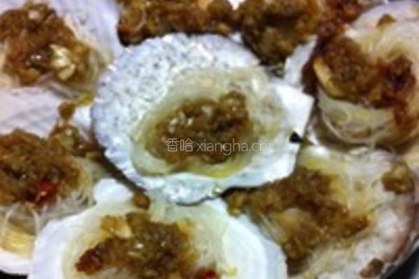 蒜茸扇贝的做法图解1