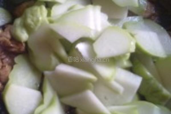 木耳肉片炒佛手的做法图解5