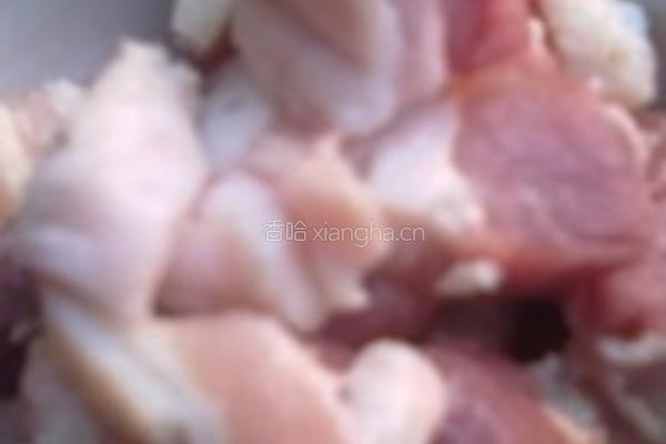 木耳肉片炒佛手的做法图解2