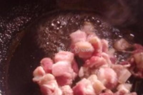 木耳肉片炒佛手的做法图解4