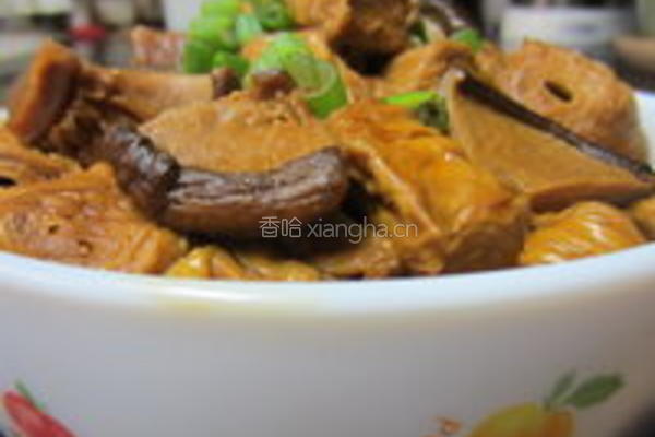 红烧香菇素肠的做法图解16