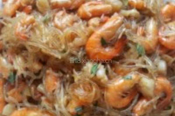 河虾干贝炒粉丝的做法图解1