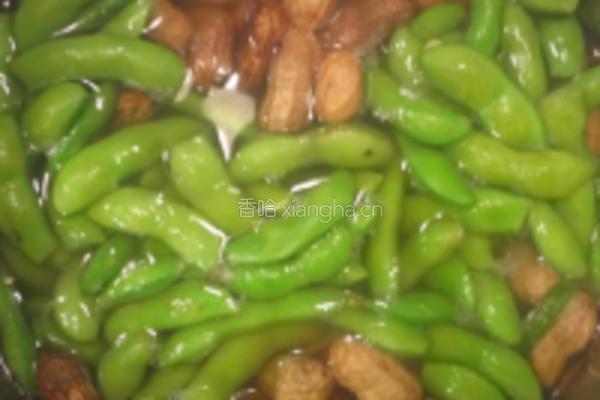 云南小毛豆煮花生的做法图解5