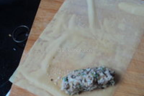 自制三鲜千张包的做法图解3