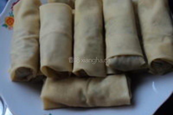 自制三鲜千张包的做法图解4