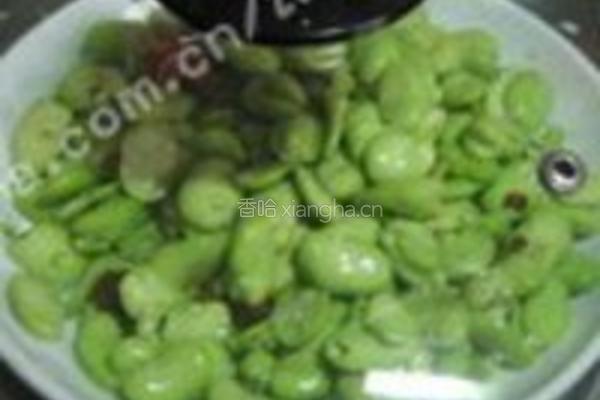 葱油浸蚕豆的做法图解4