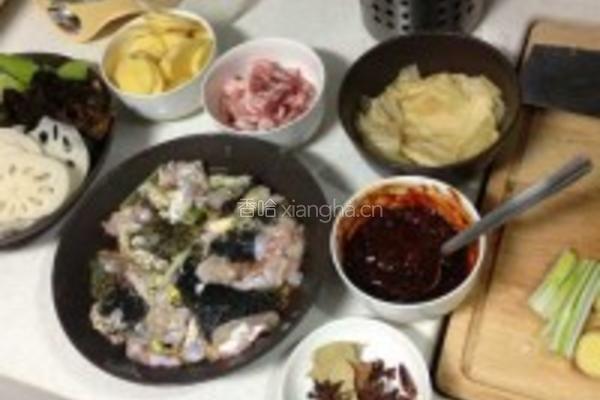 香锅牛蛙的做法图解5