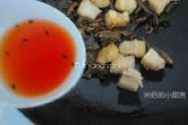 黑人参红烧肉的做法图解6