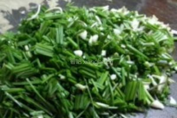 野韭菜炒鸡蛋的做法图解3