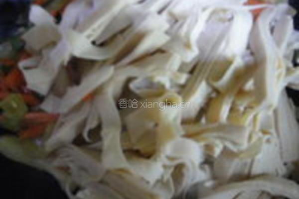 什锦千张丝的做法图解4