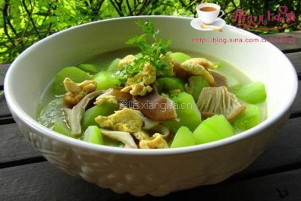 鸡蛋瓠子猪肚菇