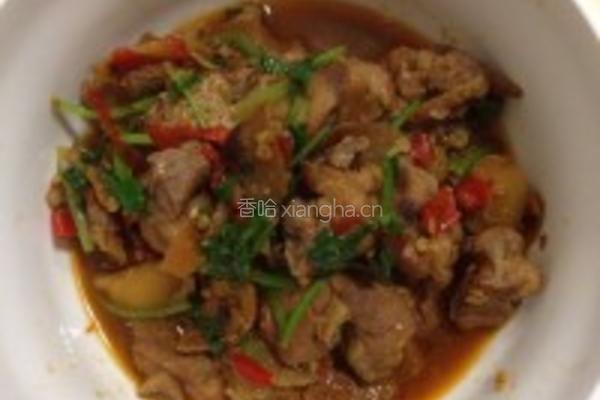 陈皮香菜烧排骨的做法图解4