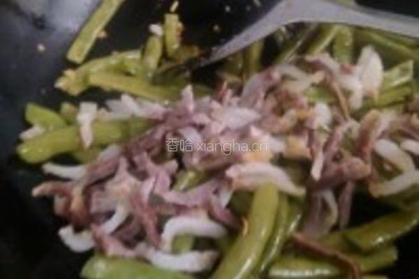 腊味四季豆的做法图解8