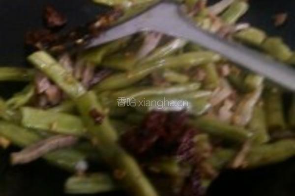 腊味四季豆的做法图解9