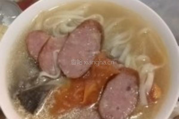 改良湖北风味爱心汤面的做法图解5