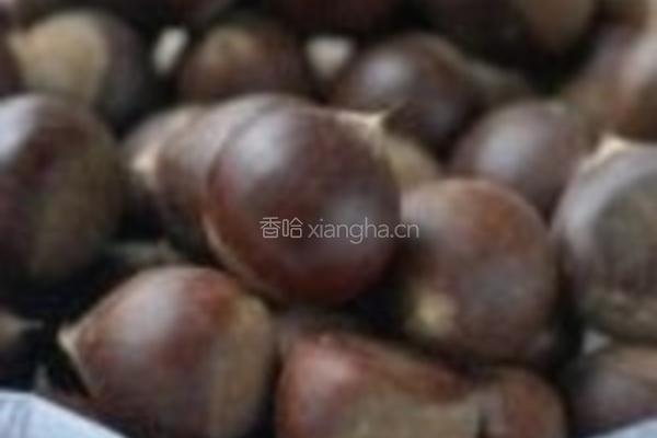 烤箱炒栗子的做法图解1